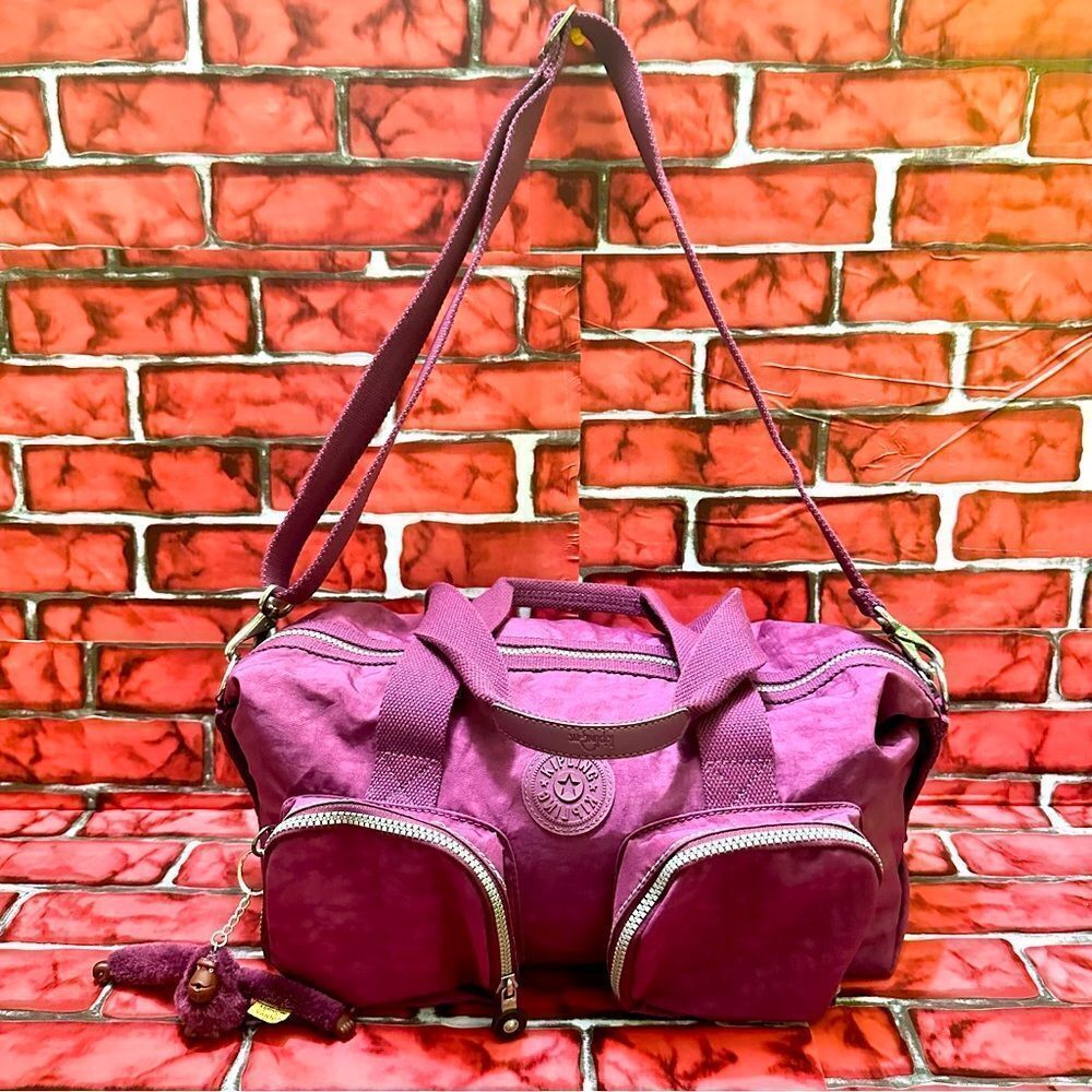 Kipling Nylon Crossbody /Handbag with VANNIA Monkey